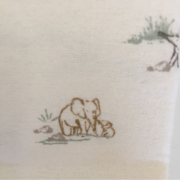NEW Carter’s Baby Receiving Blankets Cotton Elephants Stripe Solid Neutral Color - Picture 4 of 7